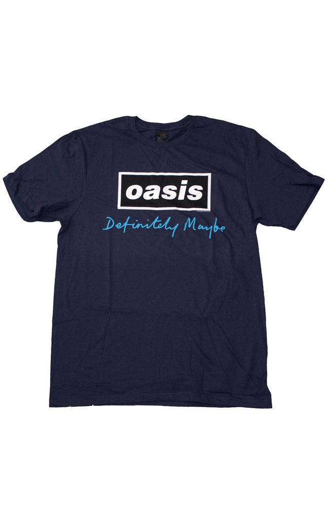 Oasis Definitely Maybe Text Logo [T-Shirt]