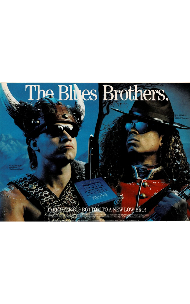 Dean Markley Strings - Vail Johnson & TM Stevens - 1994 Print Ad