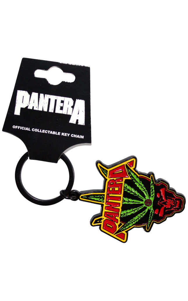 Pantera Leaf Skull [Keychain]