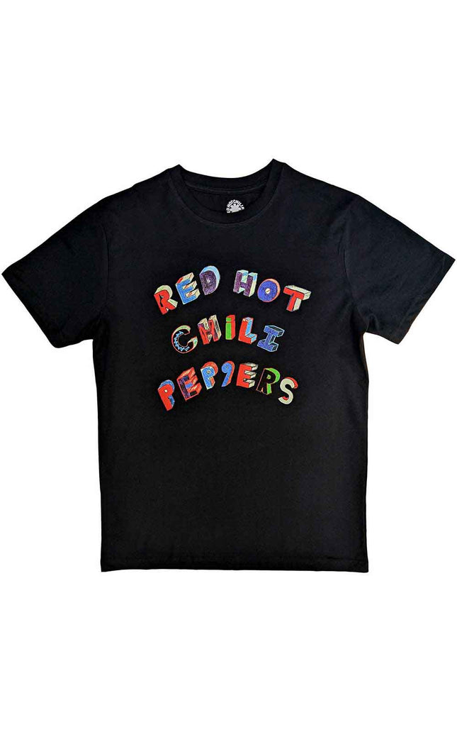 RED HOT CHILI PEPPERS Colourful Letters [T-Shirt]