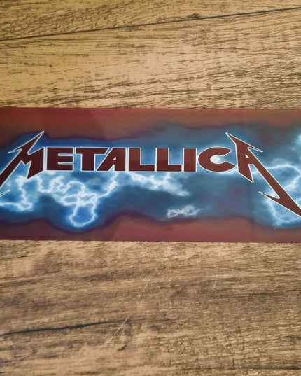 Metallica Rock Band Banner Marquee 4x12 Metal Wall Sign Music