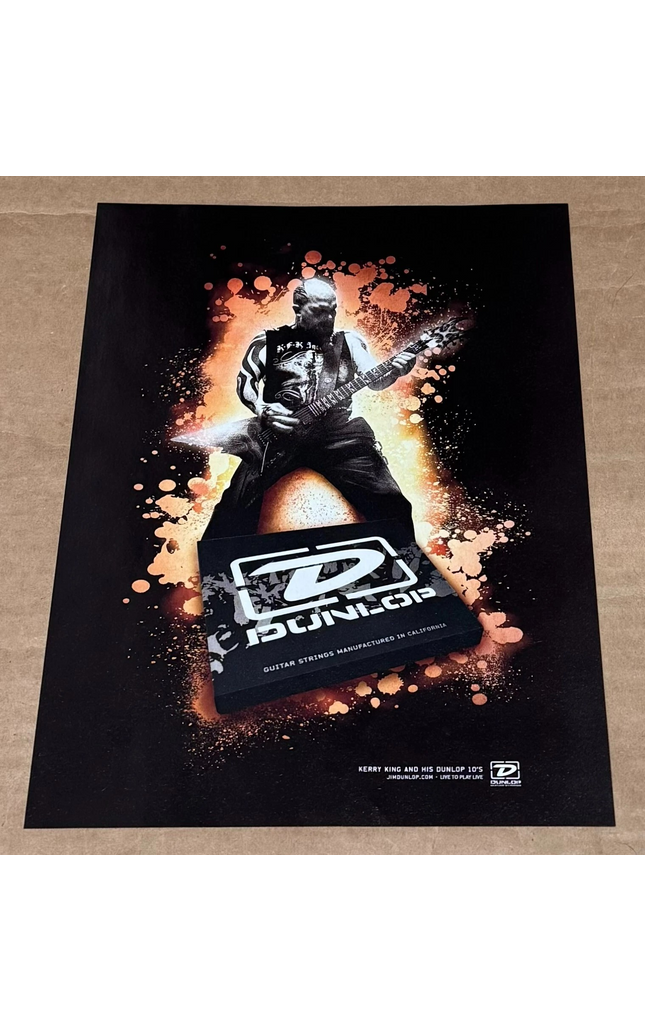 Dunlop - KERRY KING of SLAYER - 2007 Print Ad