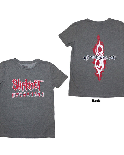 Slipknot Don't Ever Judge Me [T-Shirt] Womens