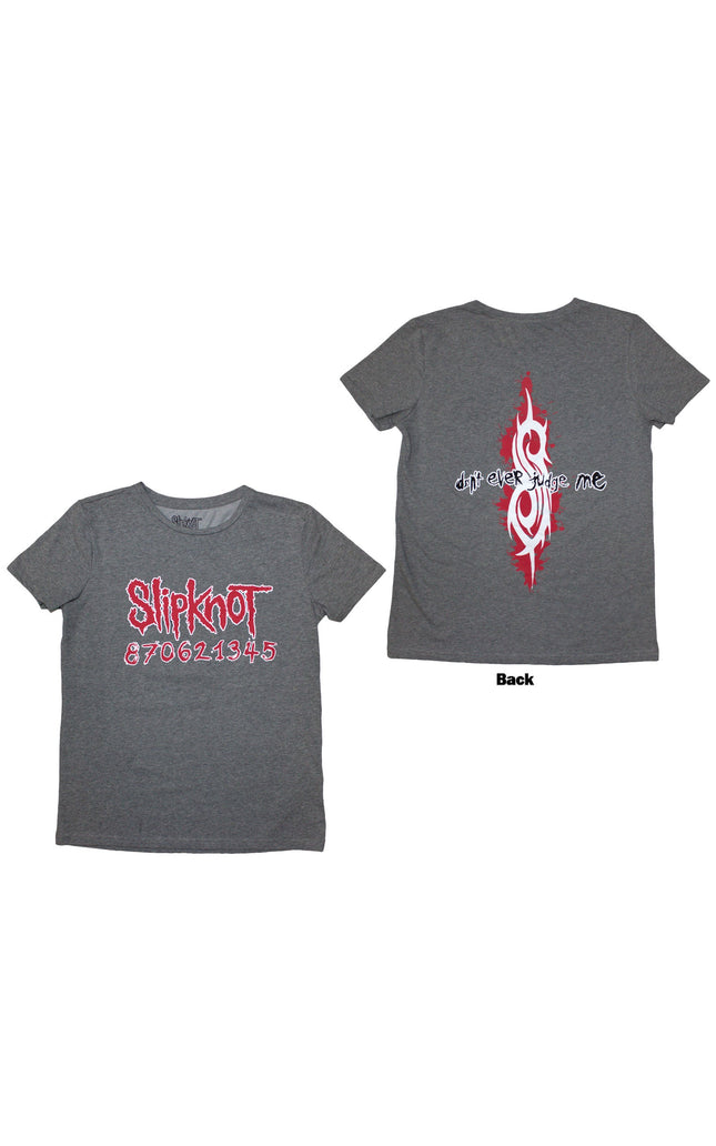 Slipknot Don't Ever Judge Me [T-Shirt] Womens