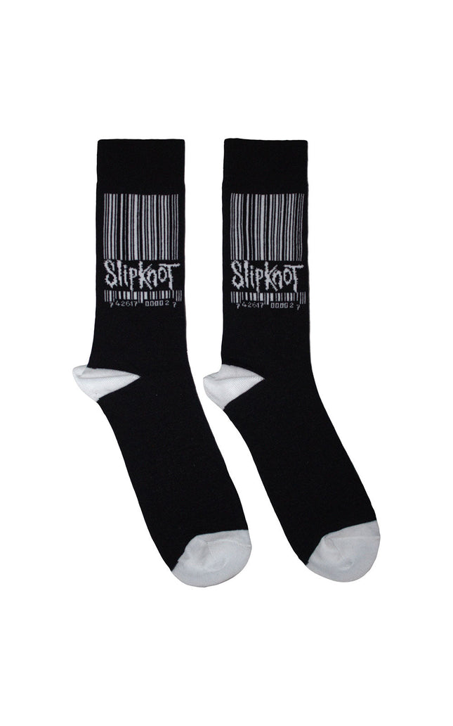 Slipknot Large Barcode Logo [Socks]