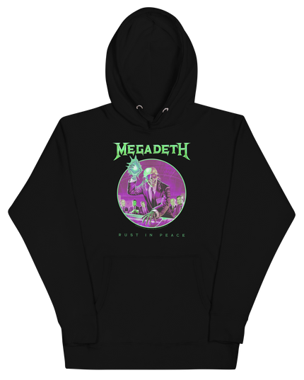 Stakes Megadeth Green Rust Classic Hoodie [Apparel]