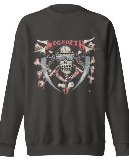 Stakes MegaDeth - Hand Painted Vic Jumbo Print Sweatshirt [Apparel]