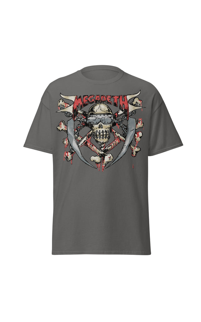 Stakes MegaDeth - Hand Painted Vic Jumbo Print T-Shirt [Apparel]