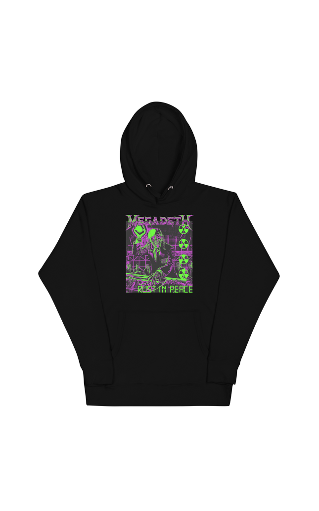 Stakes Megadeth Neon Rust Classic Hoodie [Apparel]