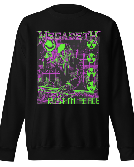 Stakes Megadeth Neon Rust Jumbo Print Sweatshirt [Apparel]