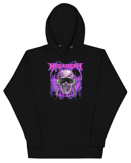 Stakes Megadeth Purple Nuclear Classic Hoodie [Apparel]