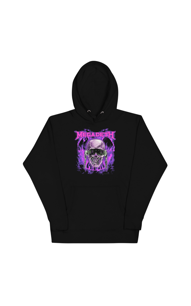 Stakes Megadeth Purple Nuclear Classic Hoodie [Apparel]
