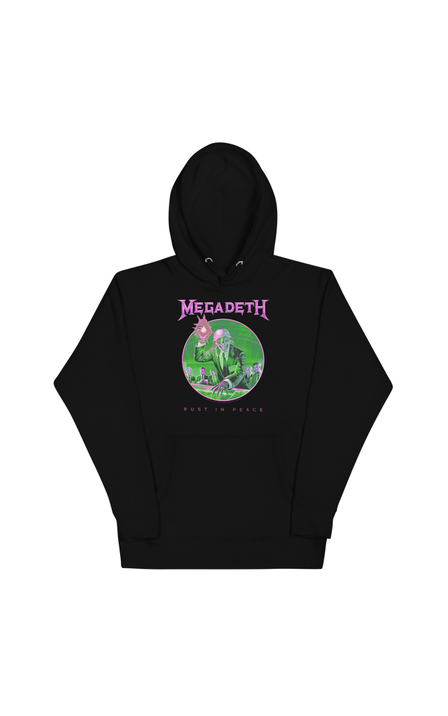 Stakes Megadeth Purple Rust Classic Hoodie [Apparel]