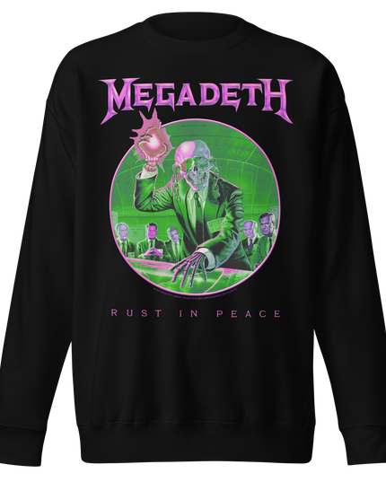 Stakes Megadeth Purple Rust Jumbo Print Sweatshirt [Apparel]