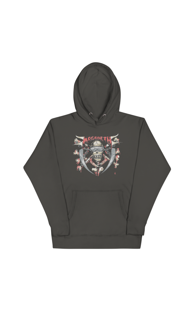 Stakes MegaDeth - Rattlehead Vic Classic Hoodie [Apparel]