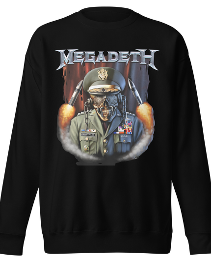 Stakes MegaDeth - Rattlehead Vic Jumbo Print Sweatshirt [Apparel]