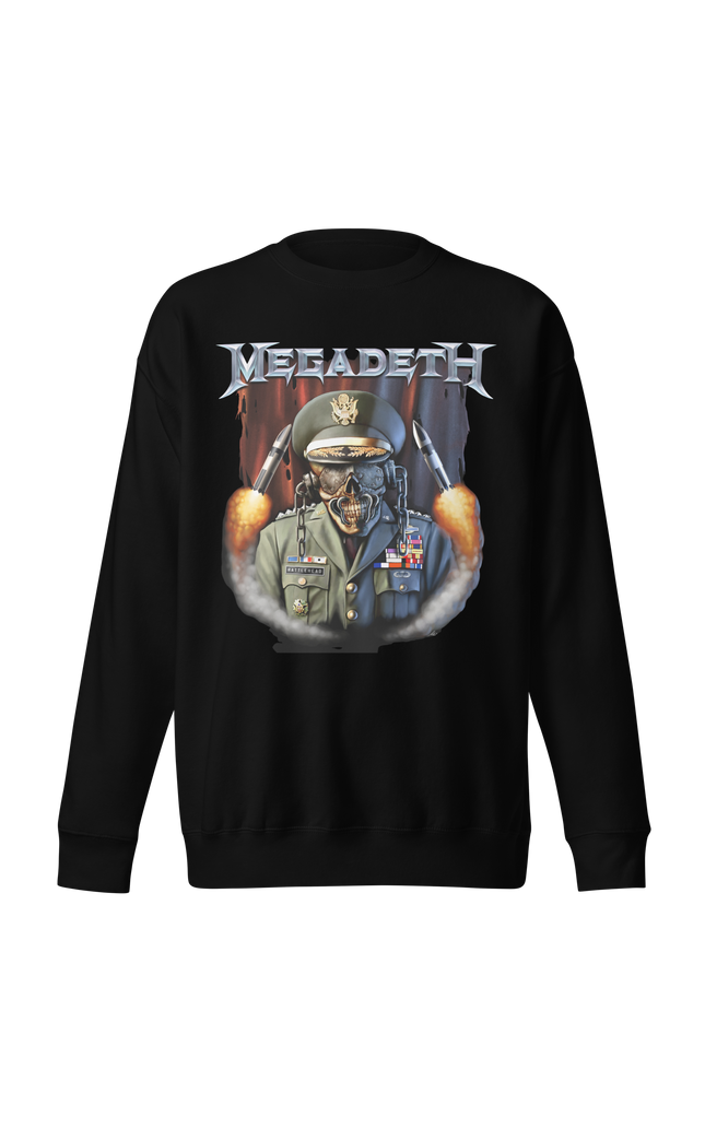 Stakes MegaDeth - Rattlehead Vic Jumbo Print Sweatshirt [Apparel]