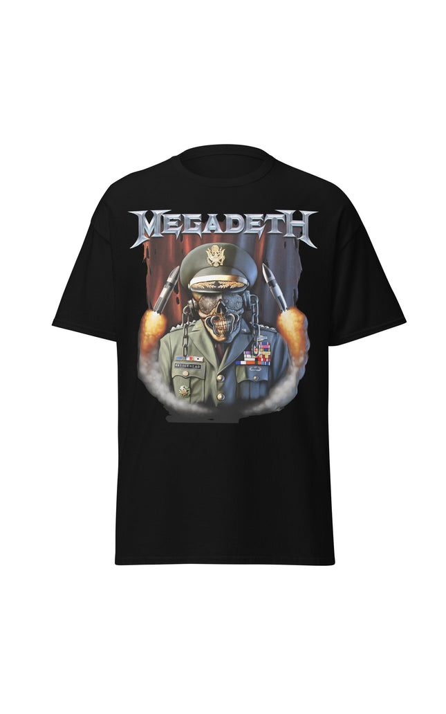 Stakes MegaDeth - Rattlehead Vic Jumbo Print T-Shirt [Apparel]