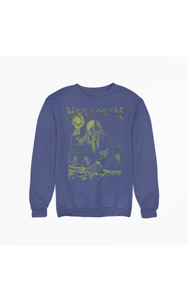Stakes MegaDeth - See No Evil Jumbo Print Sweatshirt [Apparel]