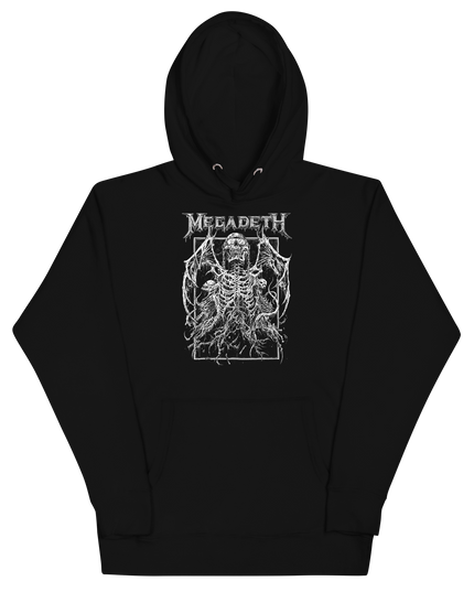 Stakes Megadeth Skeleton Wings Classic Hoodie [Apparel]