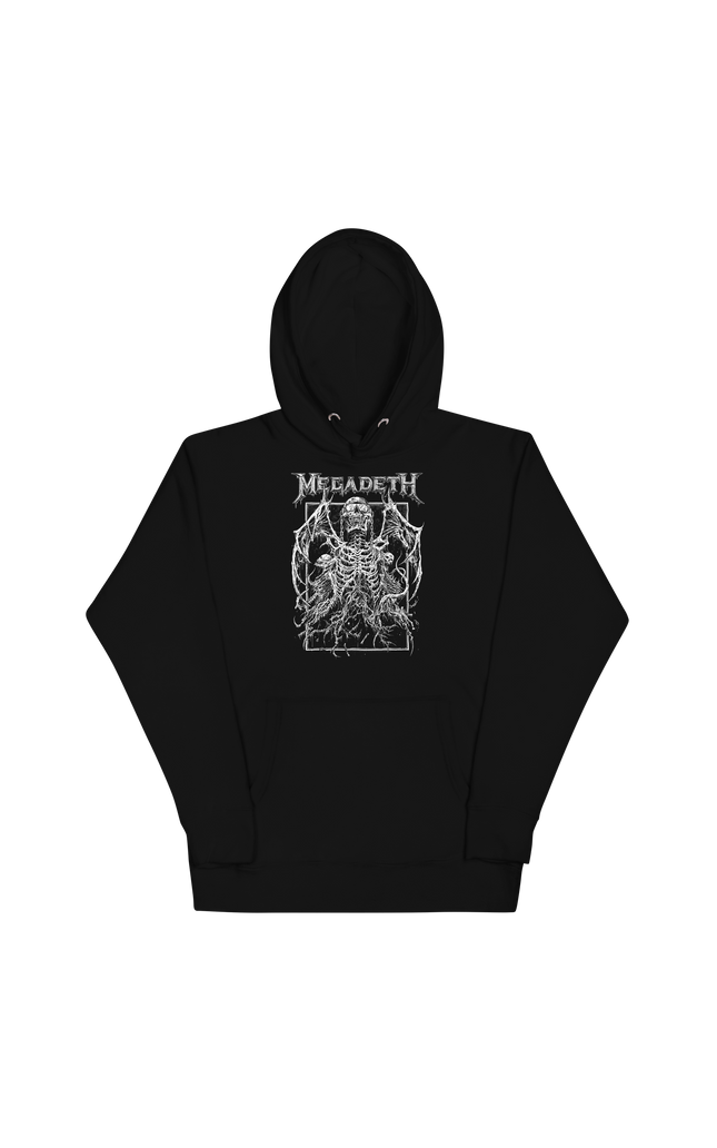 Stakes Megadeth Skeleton Wings Classic Hoodie [Apparel]