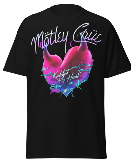 Motley Crue Kickstart Jumbo Print T-shirt [Apparel]