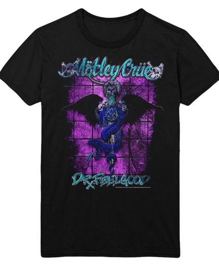 Motley Crue Pop Dr. Feelgood Jumbo Print T-Shirt [Apparel]