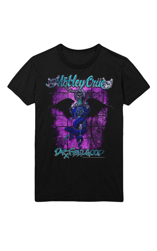 Motley Crue Pop Dr. Feelgood Jumbo Print T-Shirt [Apparel]