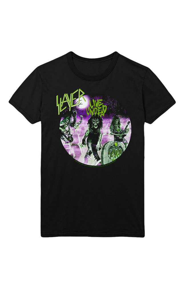 Stakes Slayer Green Undead Jumbo Print T-Shirt [Apparel]