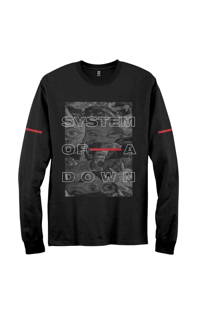 System Of A Down Eye Collage [T-Shirt] L/S