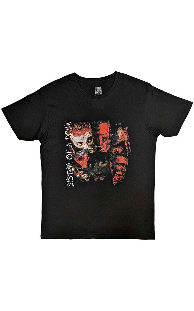 System Of A Down Painted Faces [T-Shirt]