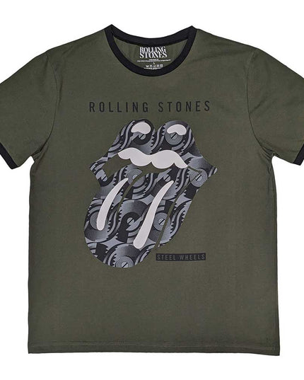 The Rolling Stones Black & White Tongue [T-Shirt]
