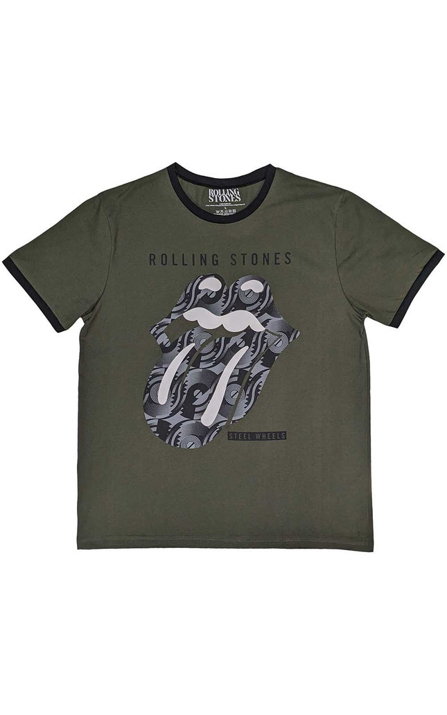 The Rolling Stones Black & White Tongue [T-Shirt]