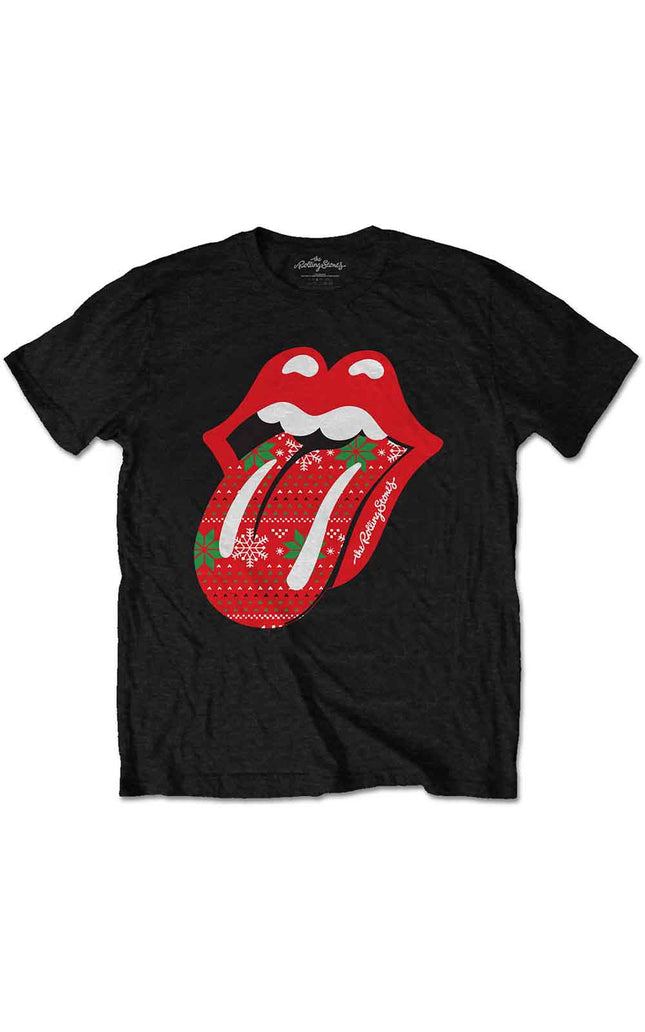 The Rolling Stones Christmas Tongue [T-Shirt]