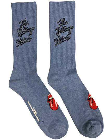 The Rolling Stones Script Logo [Socks]