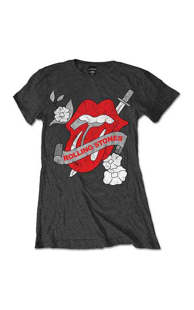 The Rolling Stones Vintage Tattoo [T-Shirt] Womens