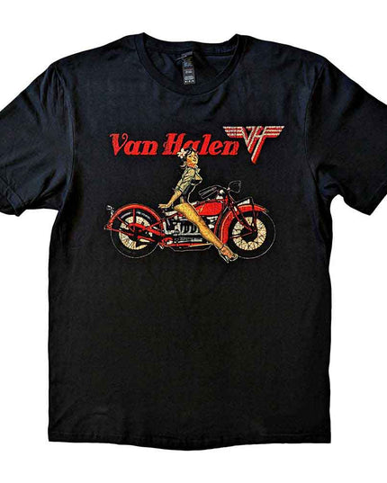Van Halen Pin-up Motorcycle [T-Shirt]