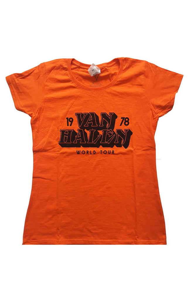 Van Halen World Tour '78 [T-Shirt] Womens