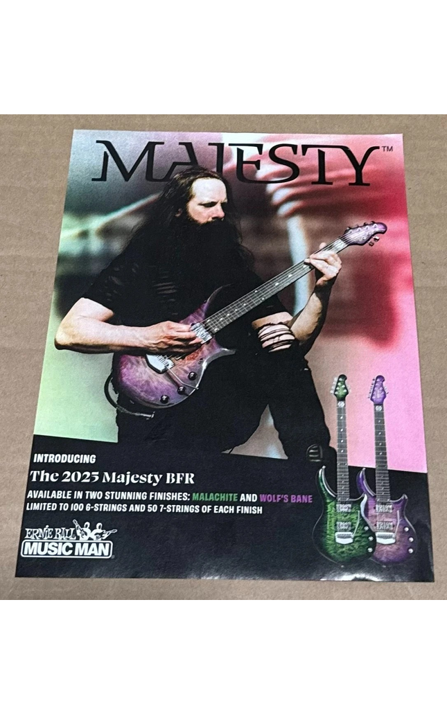 Ernie Ball - John Petrucci of Dream Theater - 2025 Print Ad