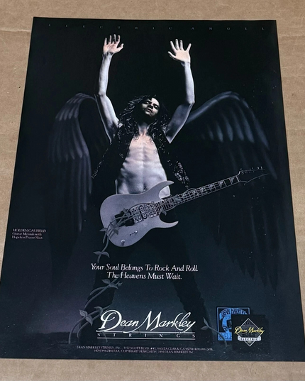 Dean Markley Strings - Holden Caufield - 1994 Print Advertisement
