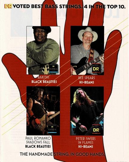 BAKITHI / PAUL ROMANKO / BEE SPEARS / PETER IWERS - DR Strings - 2009 Print Ad